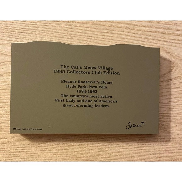 The Cat’s Meow Lot of 3 pieces, 2 90’s Collector’s Club and 1 2000 Special Event - Picture 5 of 7